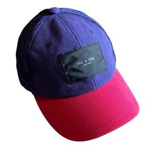 RAG & BONE Addison Baseball Cap -OS